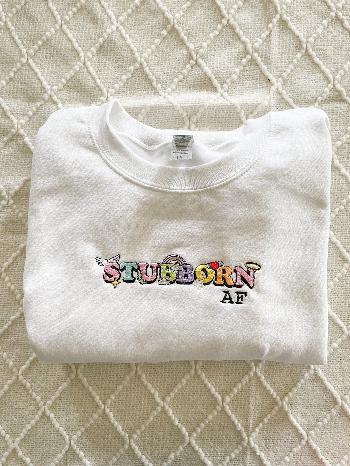 Stubborn AF crewneck