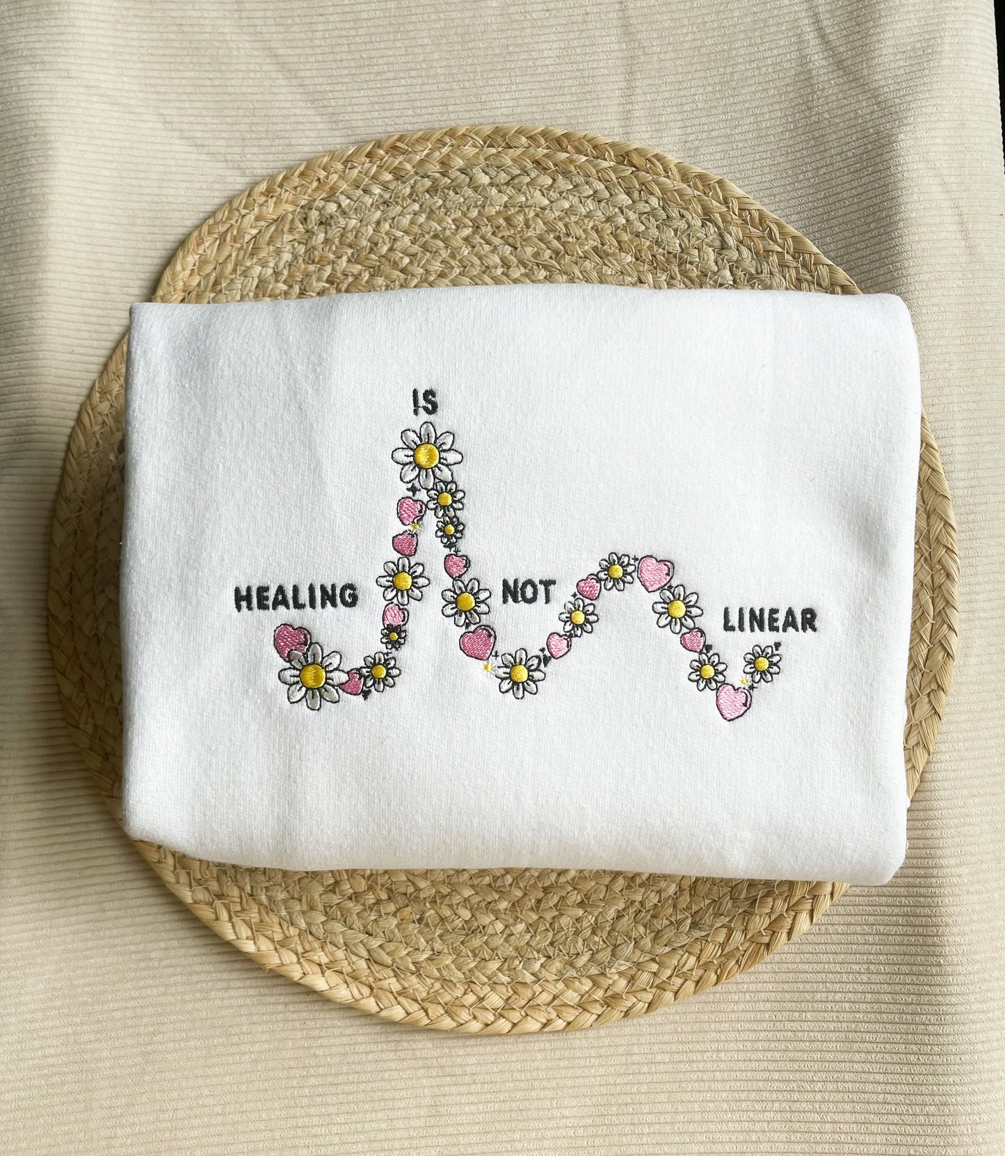 Healing Is Not Linear Sweater