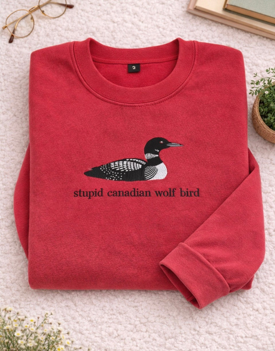 Stupid Canadian Wolf Bird