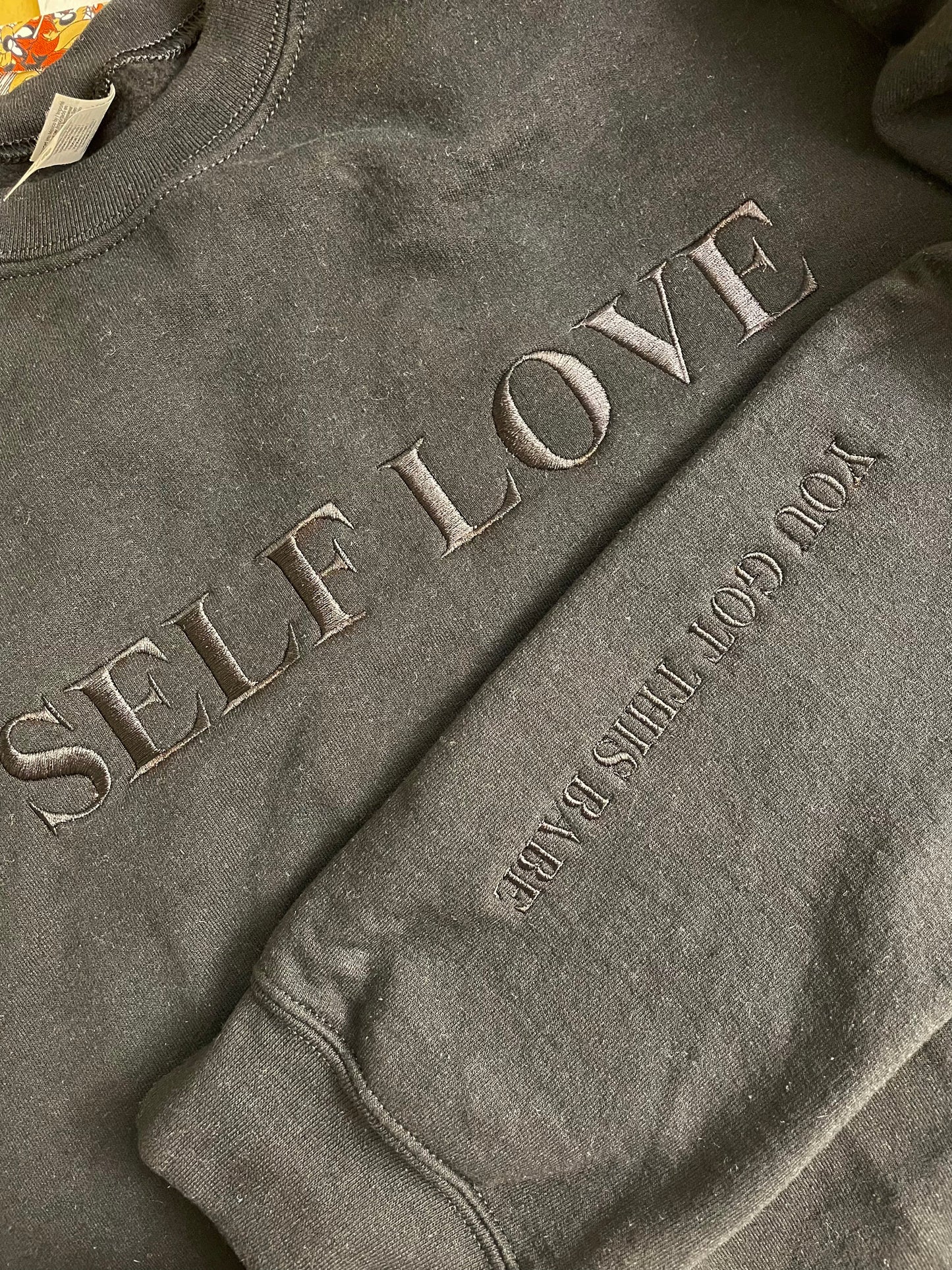Self love crewneck